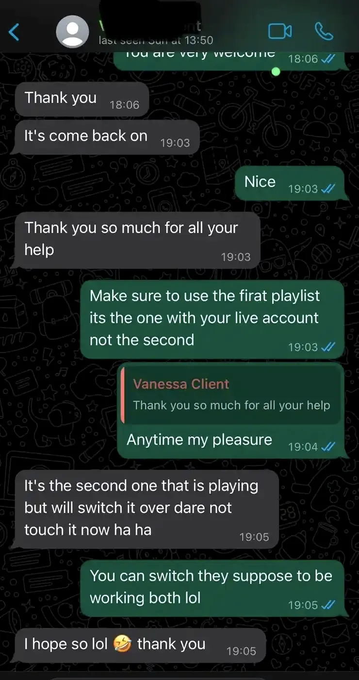 IPTV happy customer 2